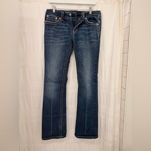 Miss Me Dark Blue Boot Cut Jeans